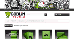 Desktop Screenshot of goblin-studio.pl